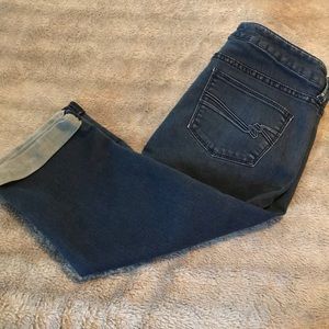 The Limited Denim 678 Rolled Hem Cropped Jeans